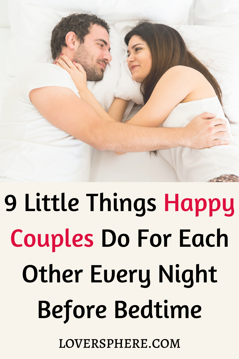 bedtime routines for couples