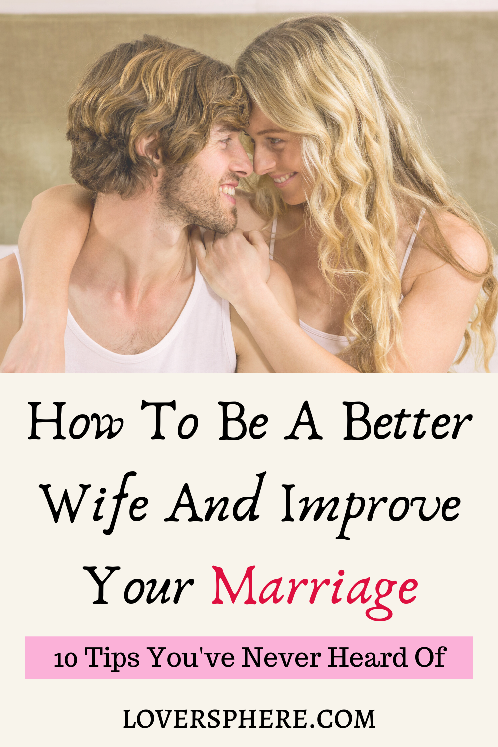 how to be a better wife