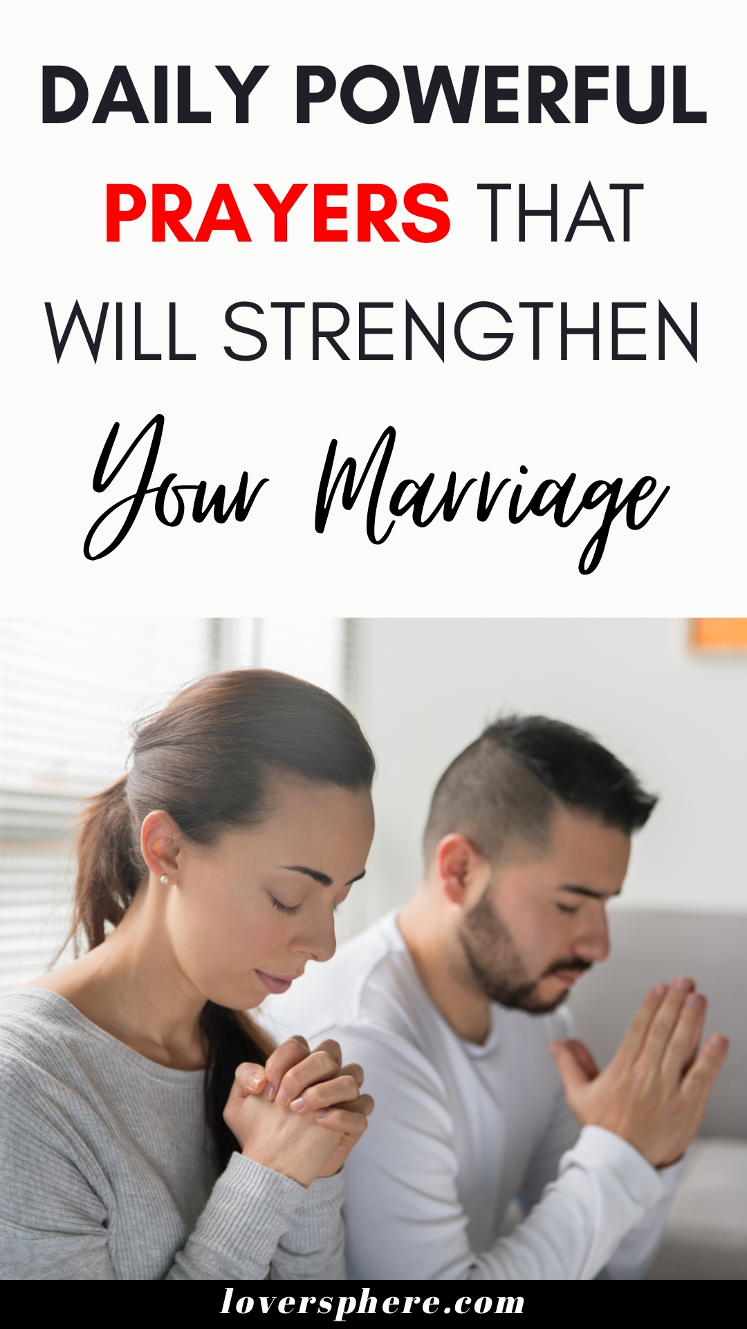marriage prayers