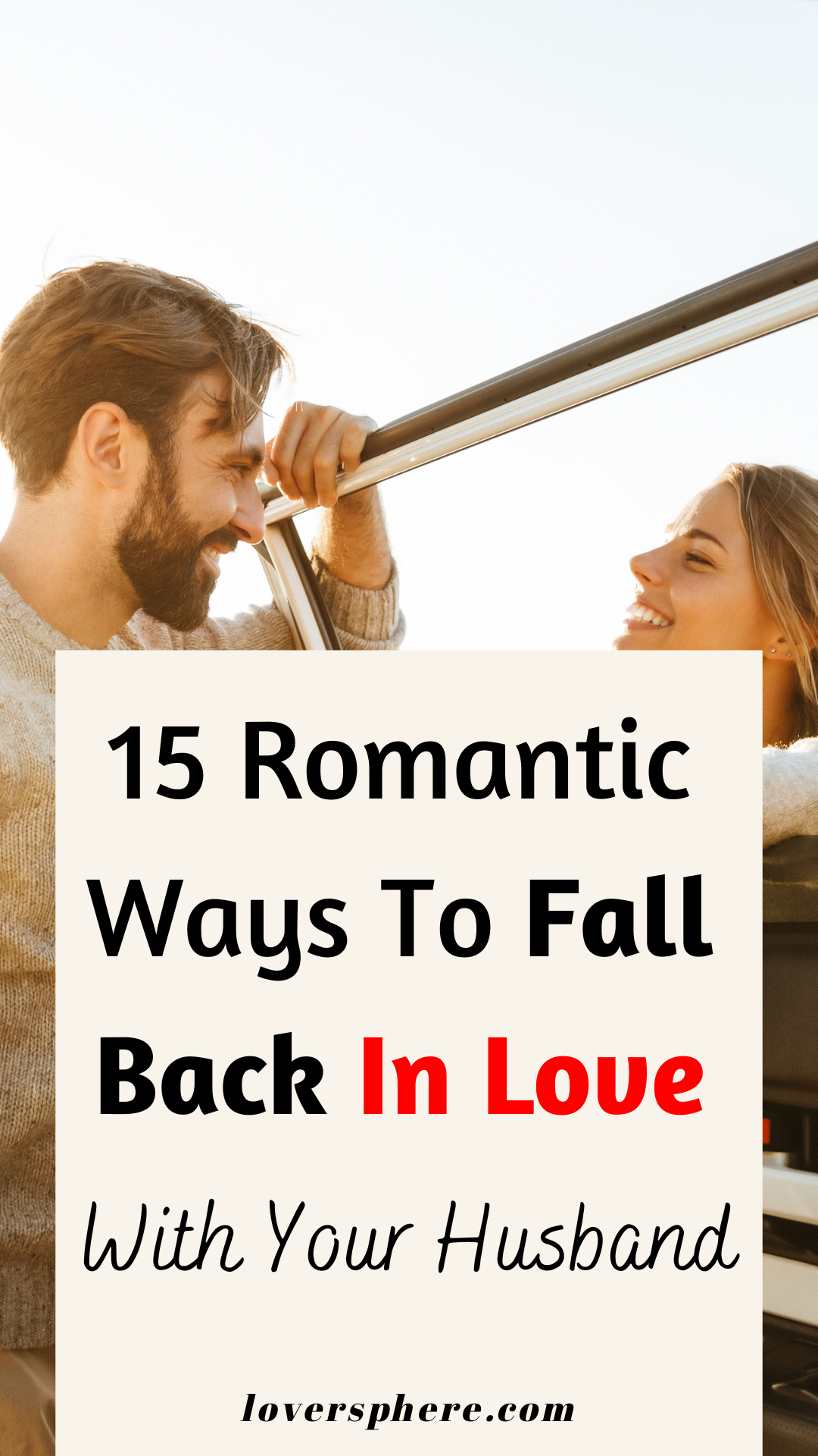 ways to fall back in love with your husband