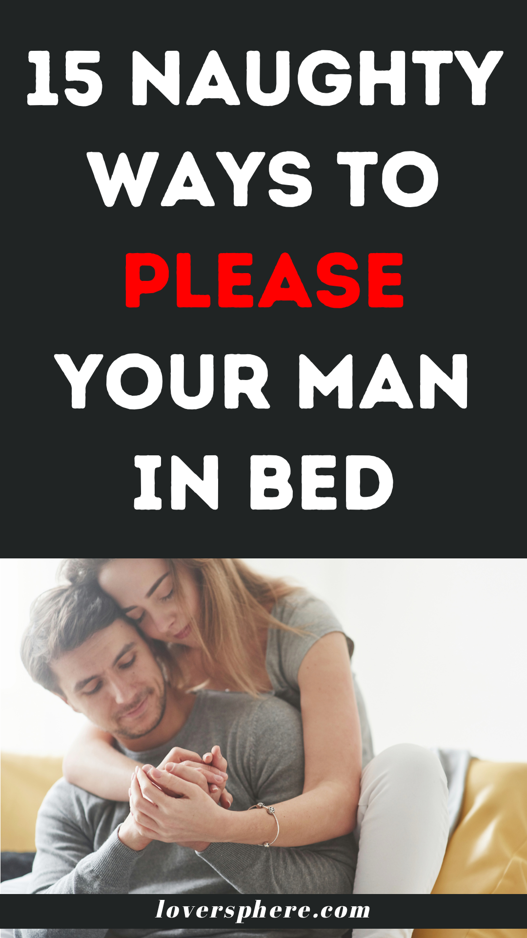 how to please your man in bed
