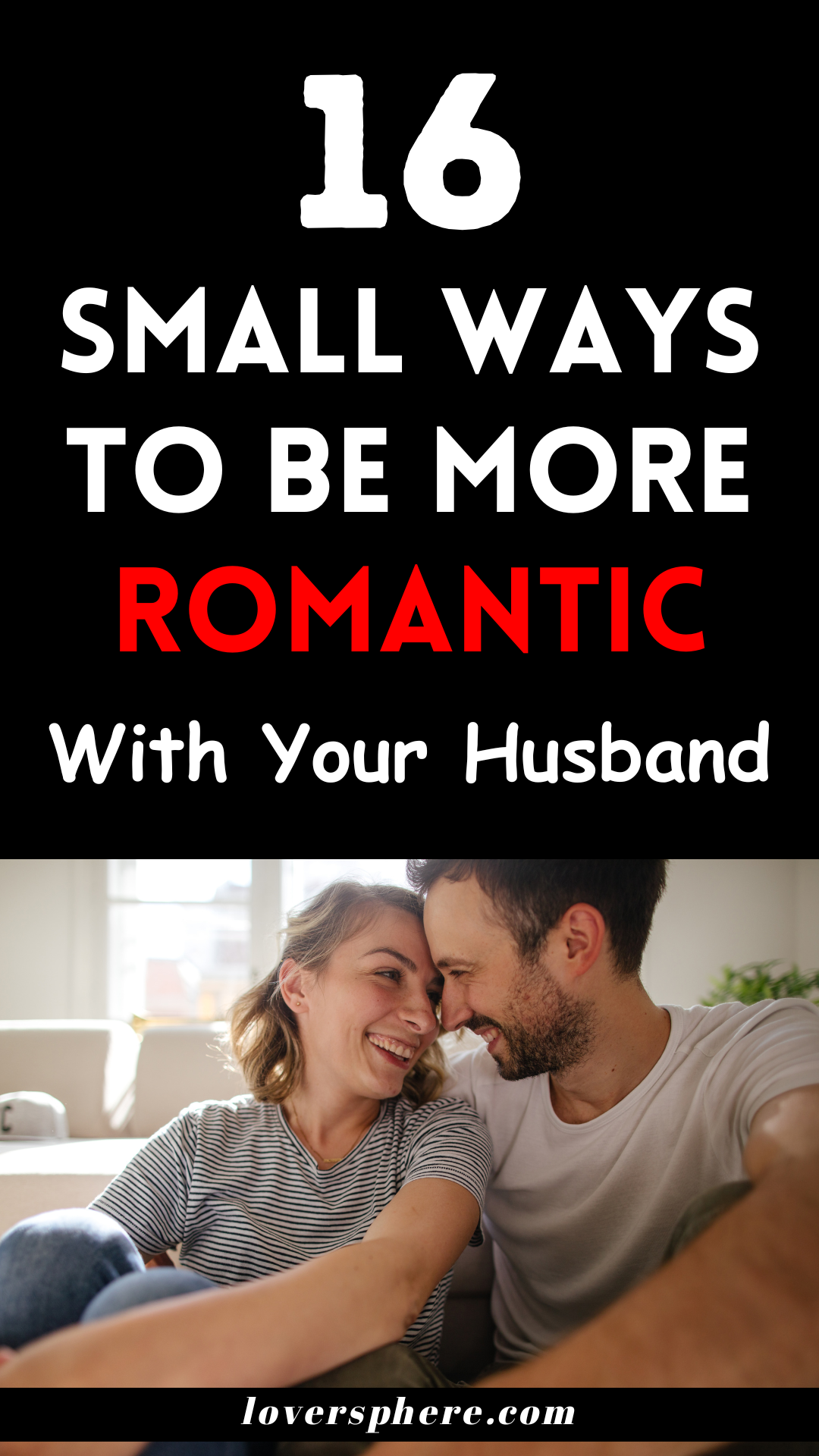 how to be romantic with your husband