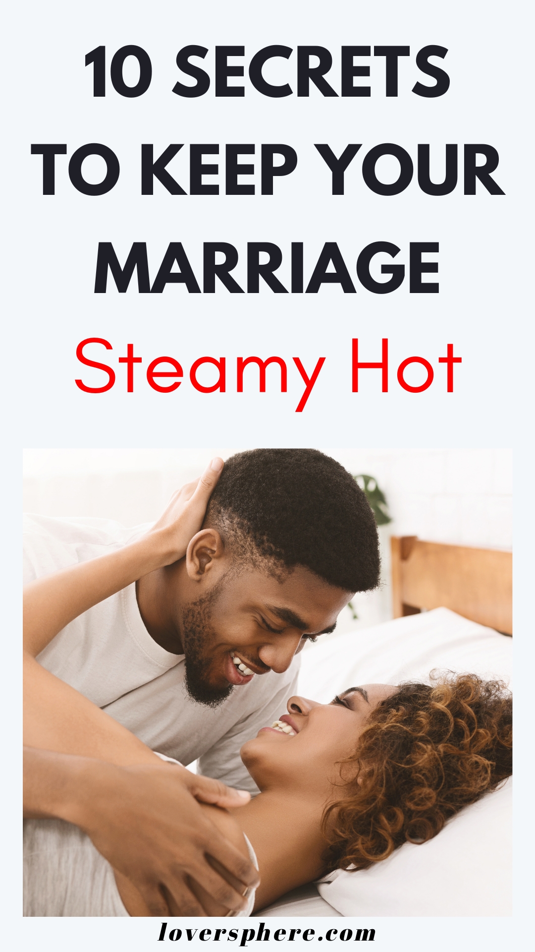 how to keep your marriage hot