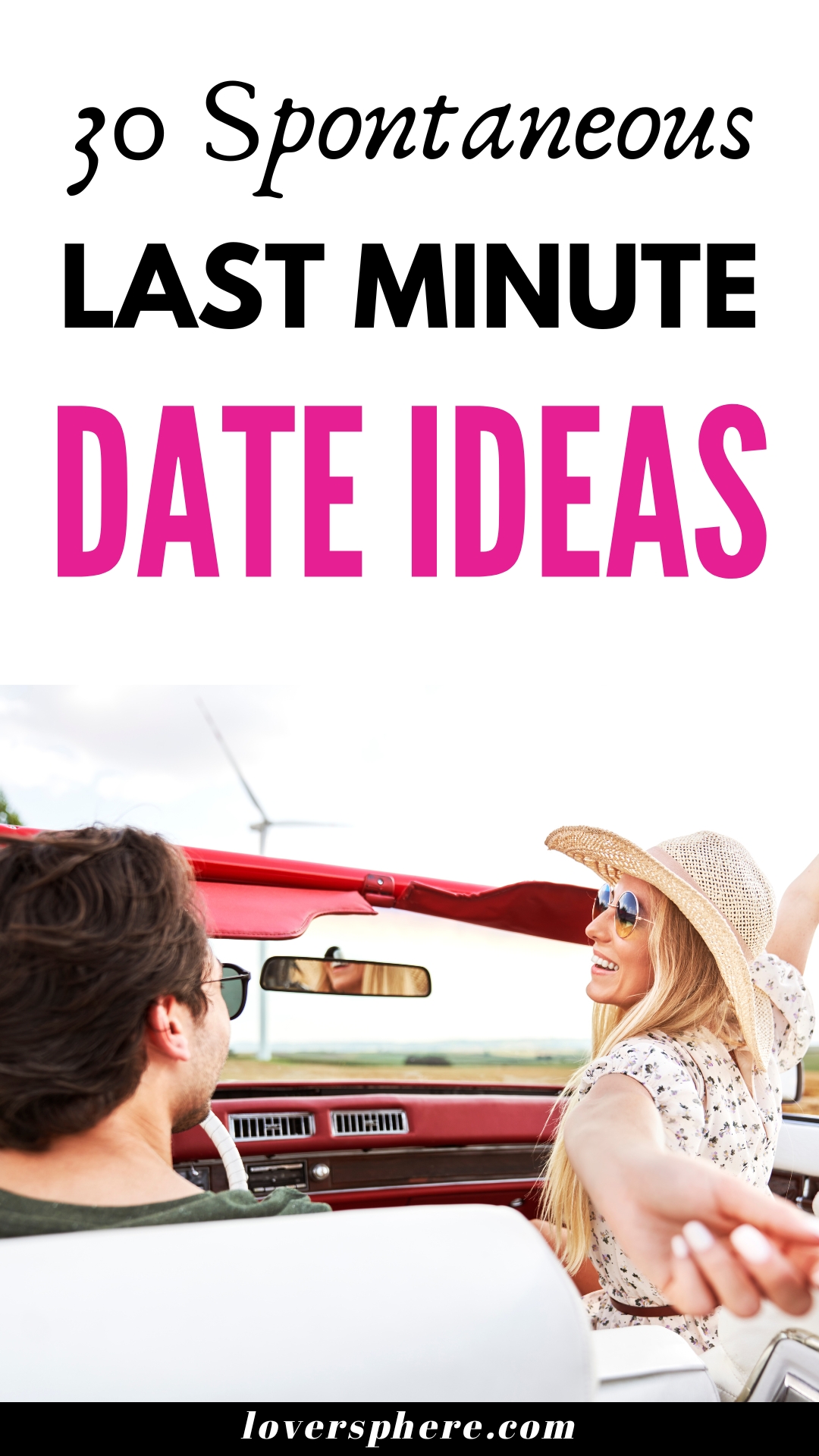 fun last minute date ideas