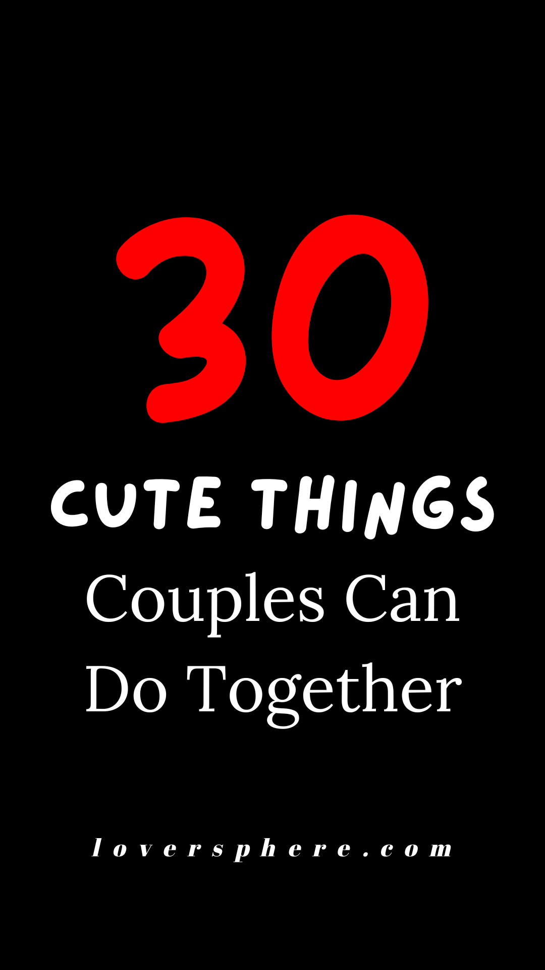 fun things to do as a couple