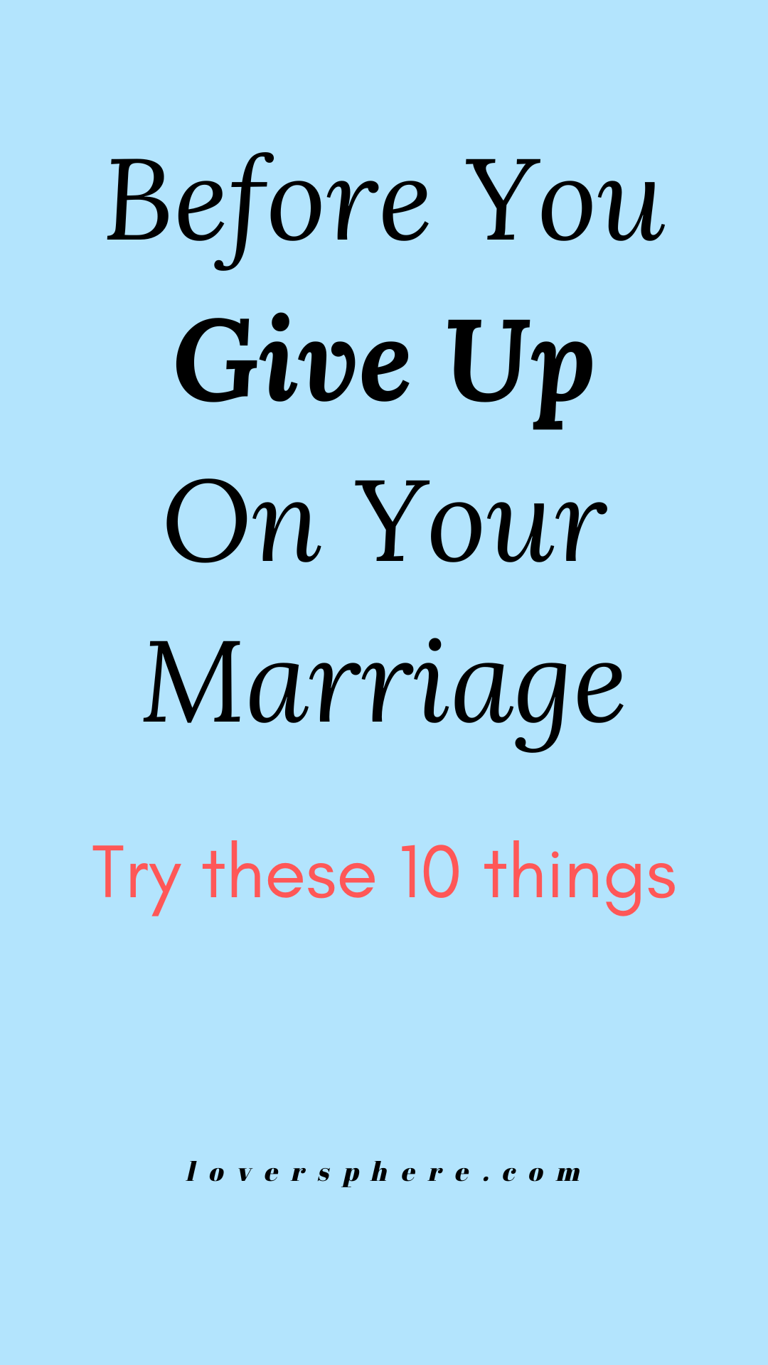 tips to give your marriage a fresh start