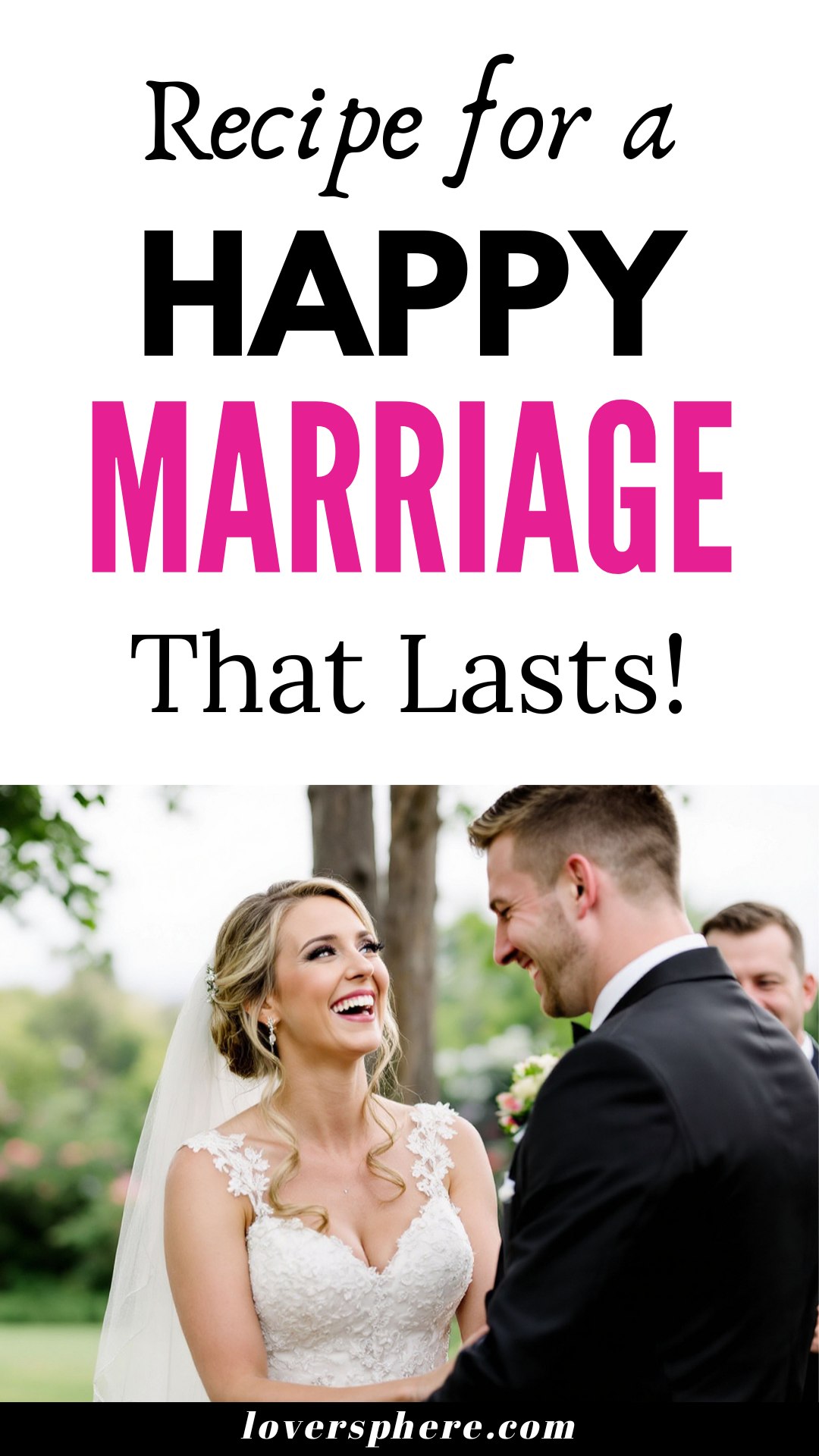 happy marriage recipe